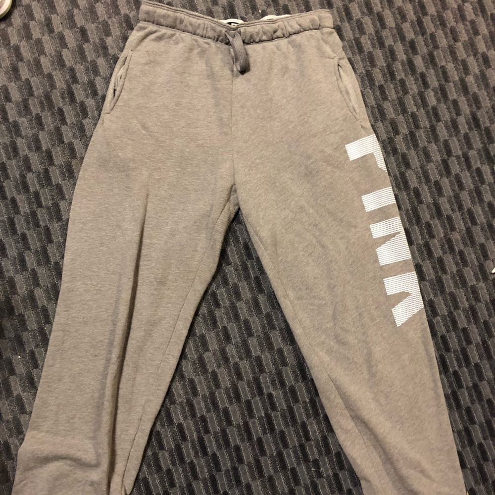 Pink sweatpants